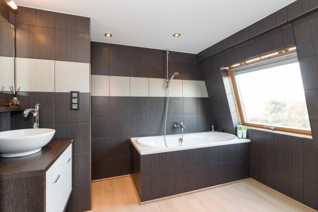 Duplex Appertement Met Zicht Damse Vaart @ Brugge Διαμέρισμα Εξωτερικό φωτογραφία