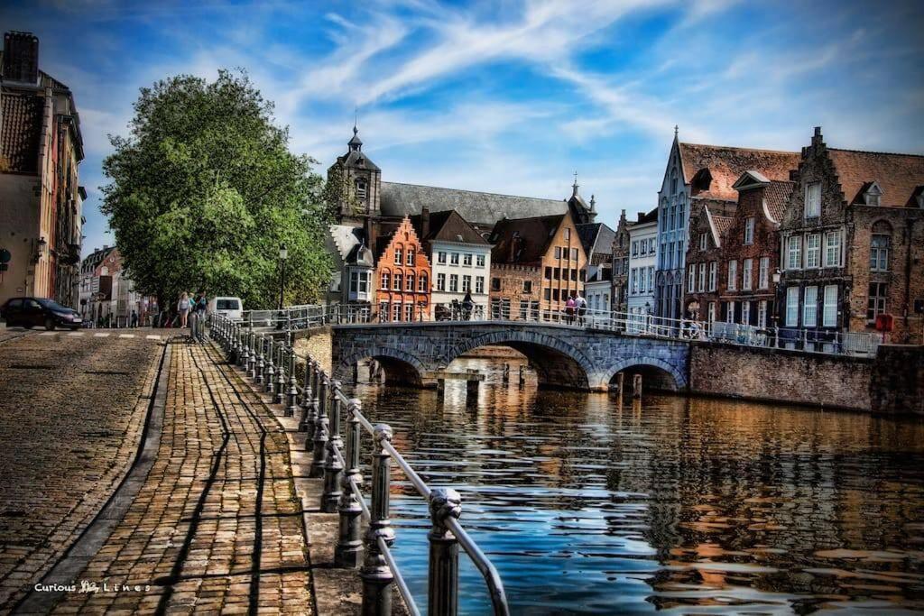 Duplex Appertement Met Zicht Damse Vaart @ Brugge Διαμέρισμα Εξωτερικό φωτογραφία