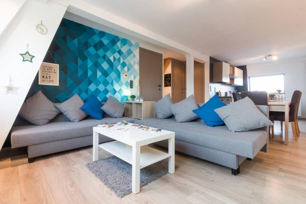Duplex Appertement Met Zicht Damse Vaart @ Brugge Διαμέρισμα Εξωτερικό φωτογραφία